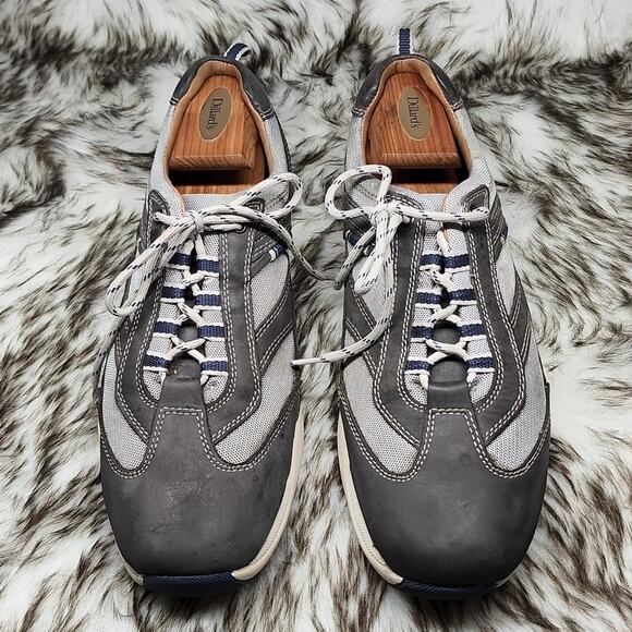 JOHNSTON & MURPHY LACE UP SHEEP SKIN SNEAKERS K04 SYSTEM SIZE 11 - Picture 5 of 16